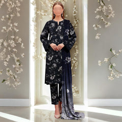 Nisa Fabrics Bana Dora Linen Premium